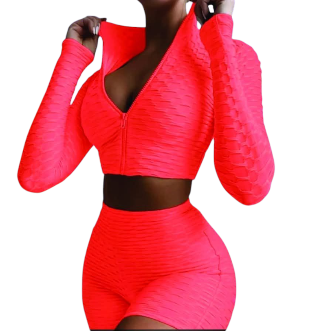 Georgia peach work out set