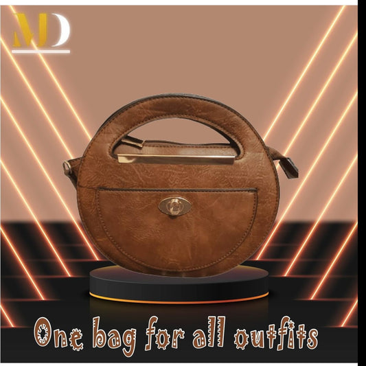 Pick me brown hand bag