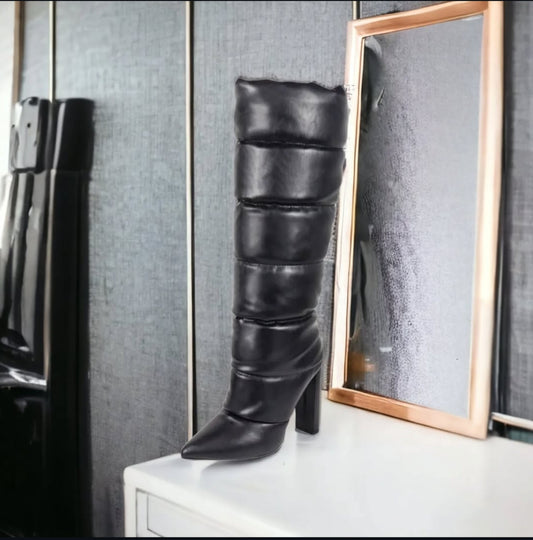Flashy boots