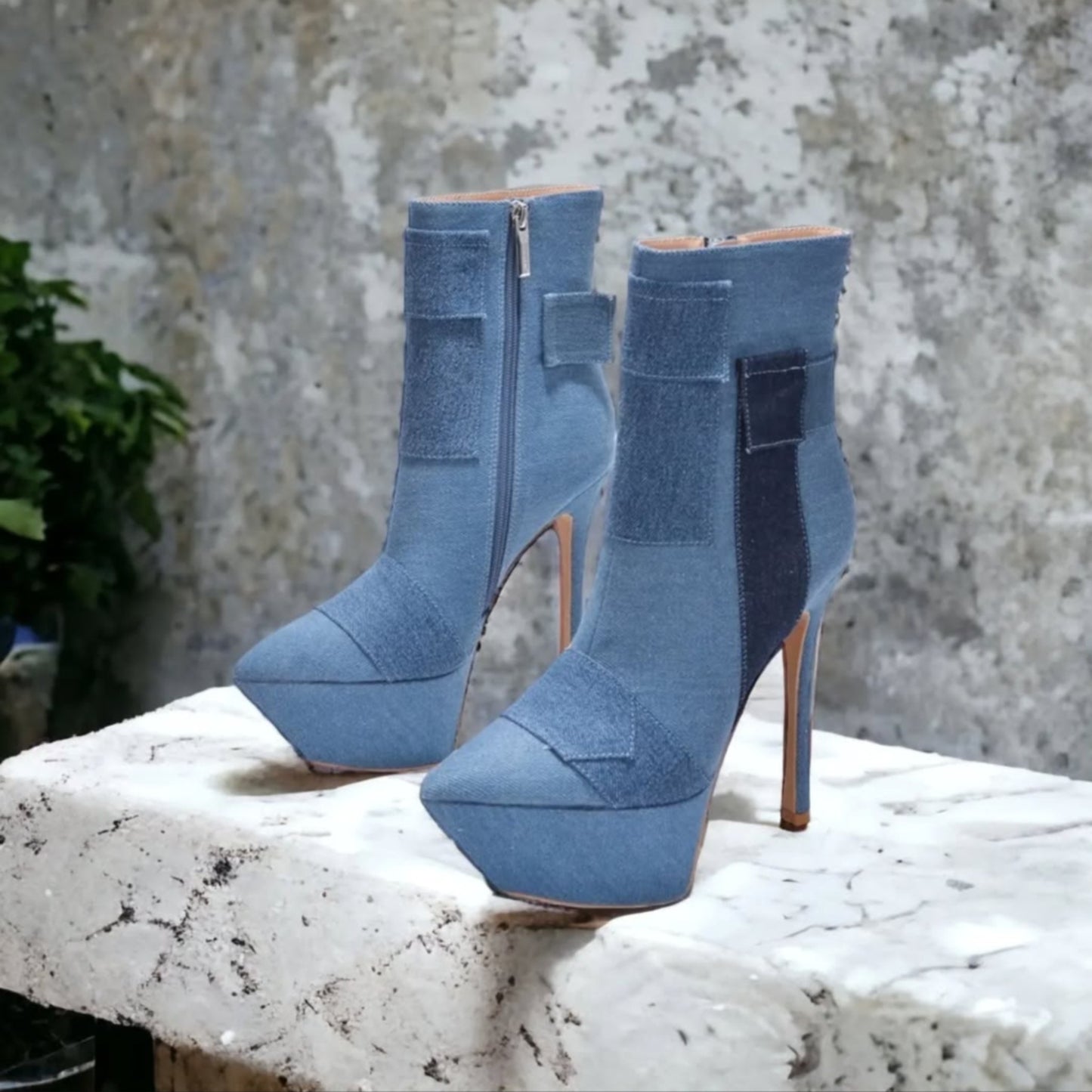 Jean boots