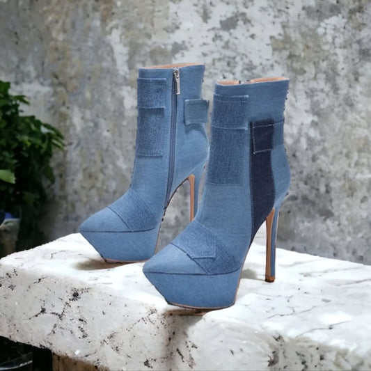 Jean boots