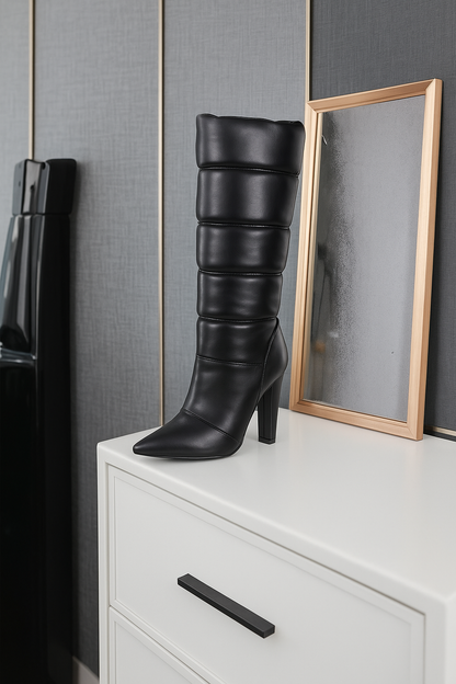 Flashy boots
